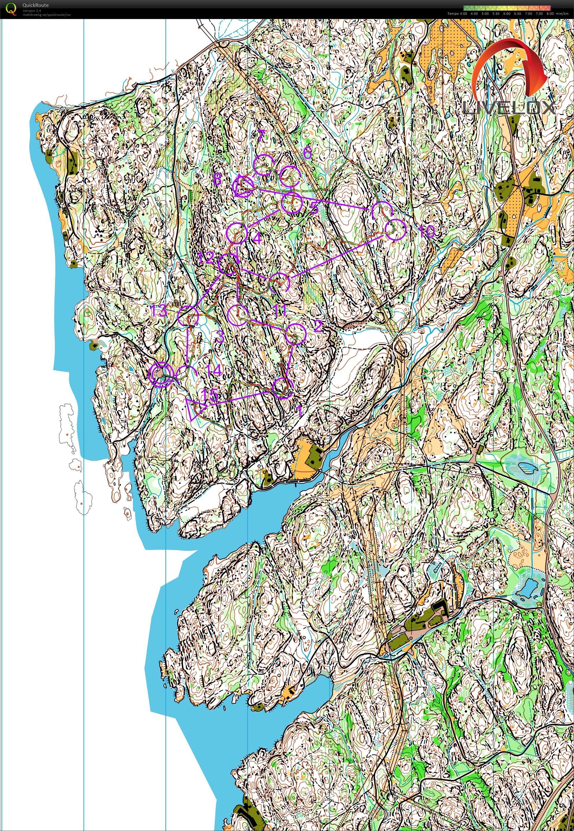 Larvik #2 - Kortdistanse hardøkt (04/08/2020)