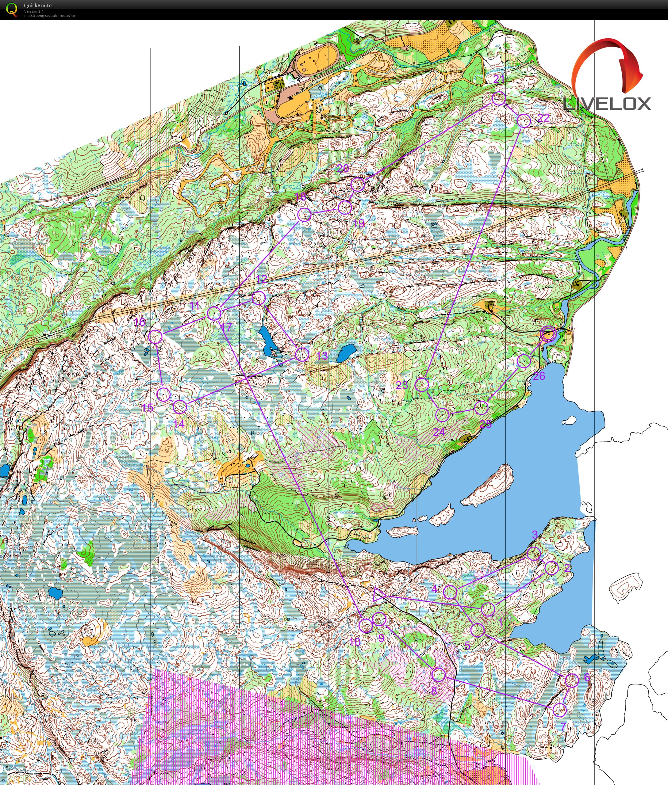 Rolig langdistanse Jervfjellet (2020-08-23)