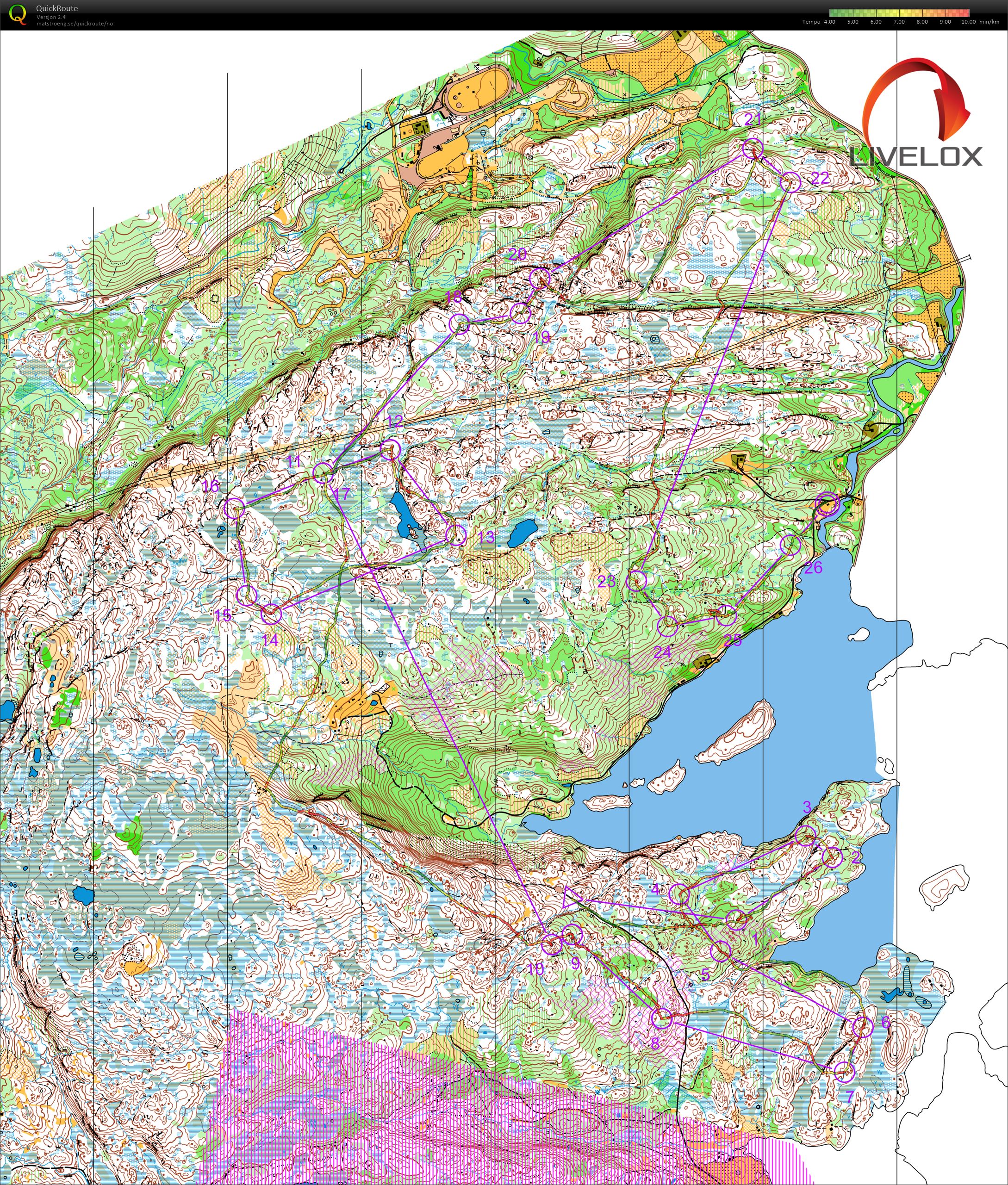 Rolig langdistanse Jervfjellet (2020-08-23)