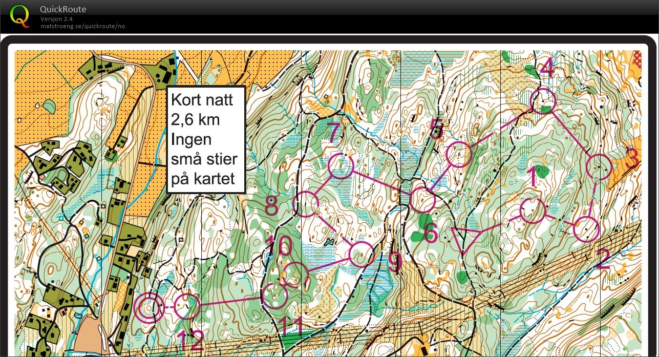 Kort nattøkt i Estenstad (26/10/2020)