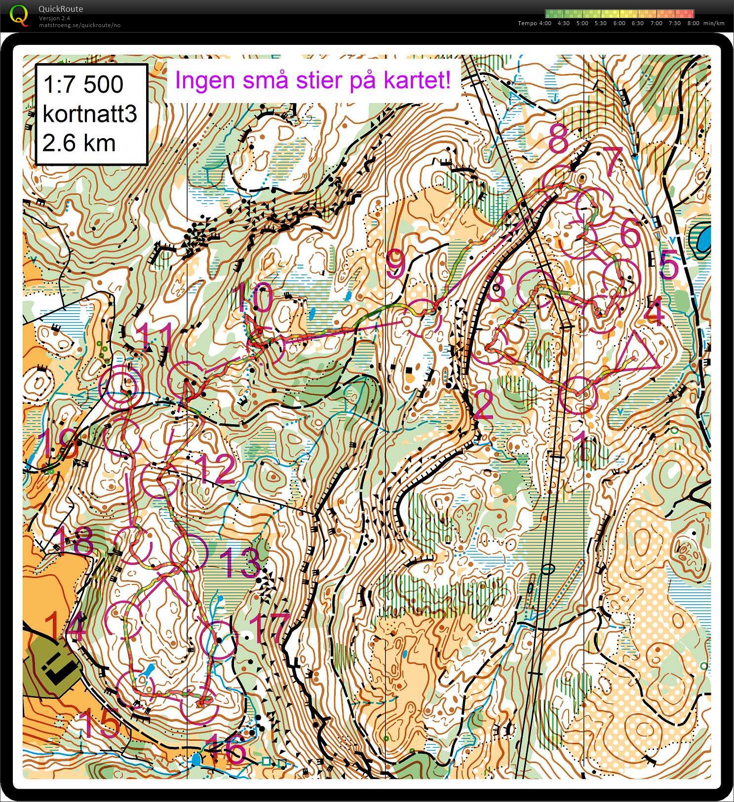 Kort nattøkt (09-11-2020)