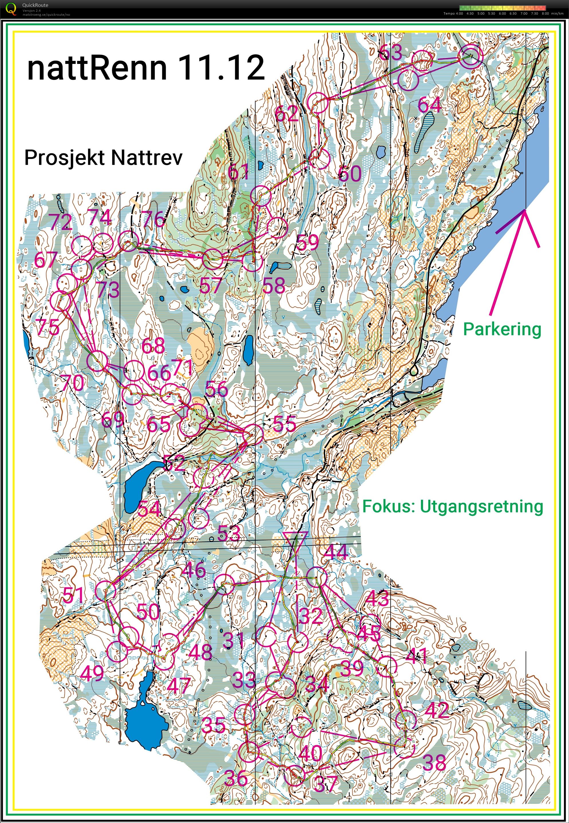 nattRenn Malvikmarka (2020-12-11)