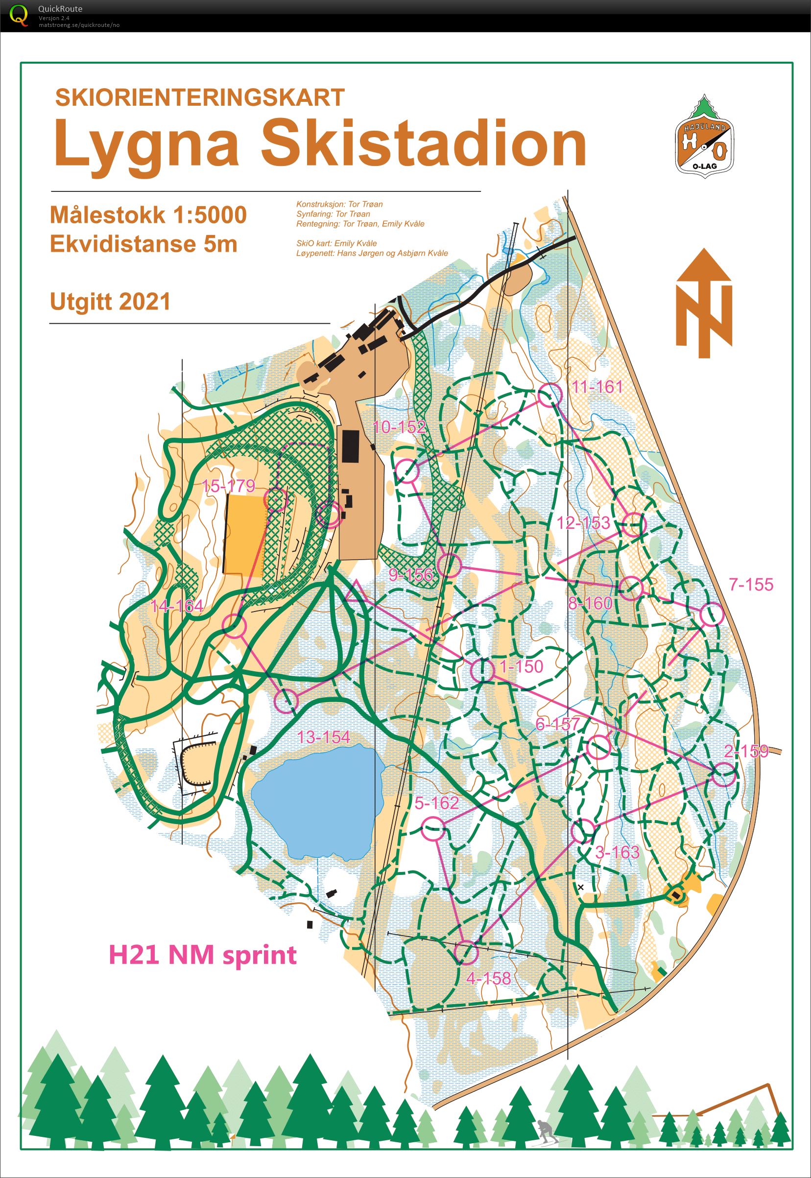 Ski-o NM sprint (23.01.2021)