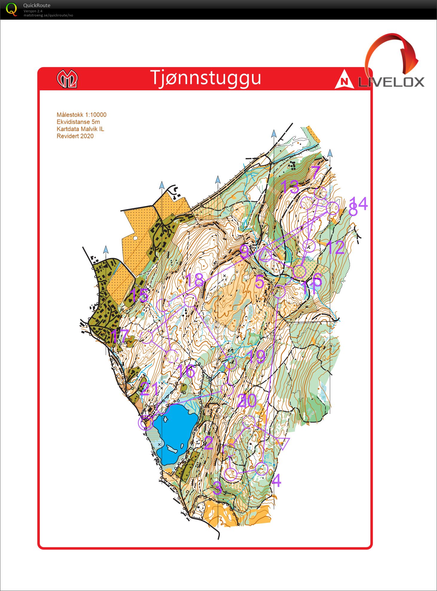 O-tek Tjønnstuggu (05.05.2021)