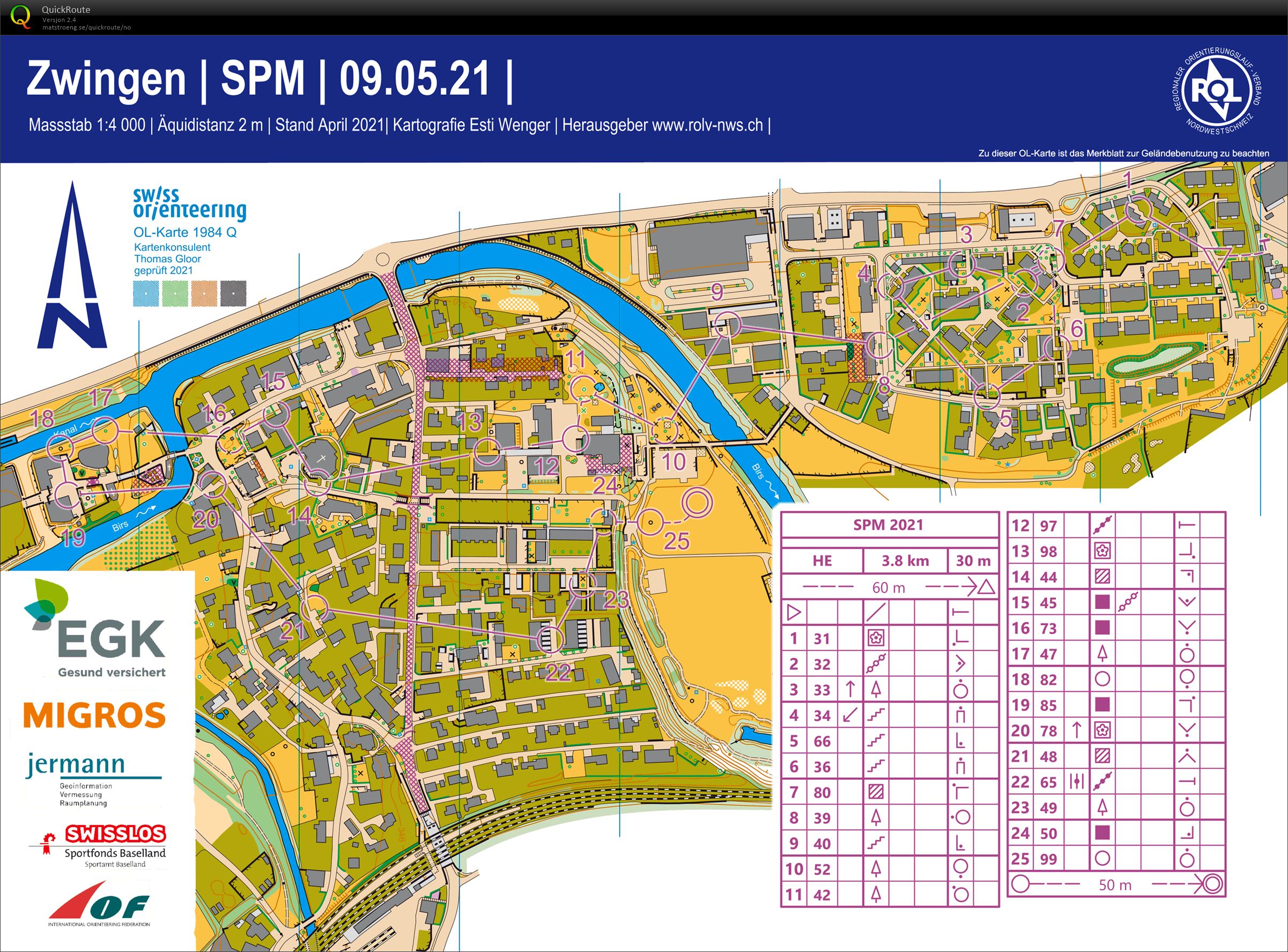 Sveitsisk mesterskap sprint (09-05-2021)