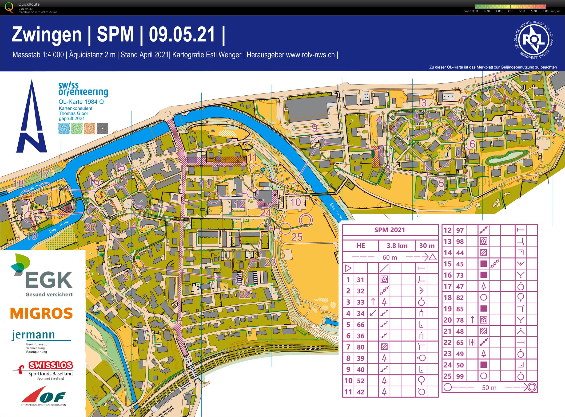 Sveitsisk mesterskap sprint (2021-05-09)