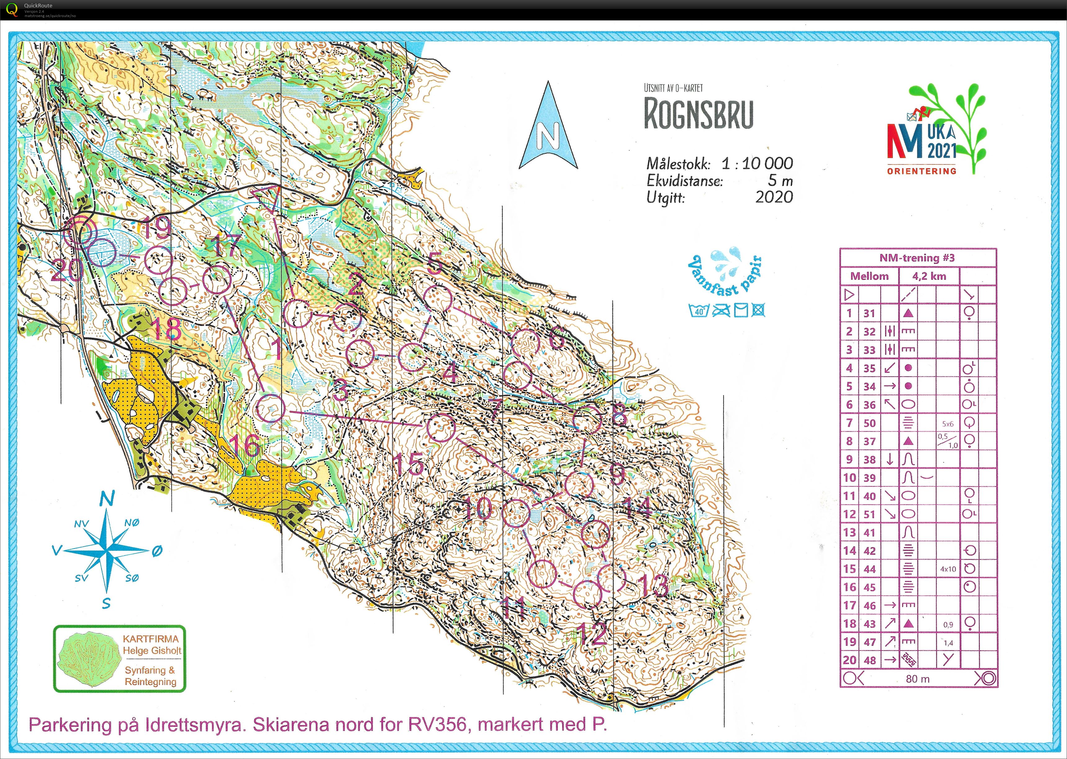 NM-trening mellomdistanse (22-07-2021)