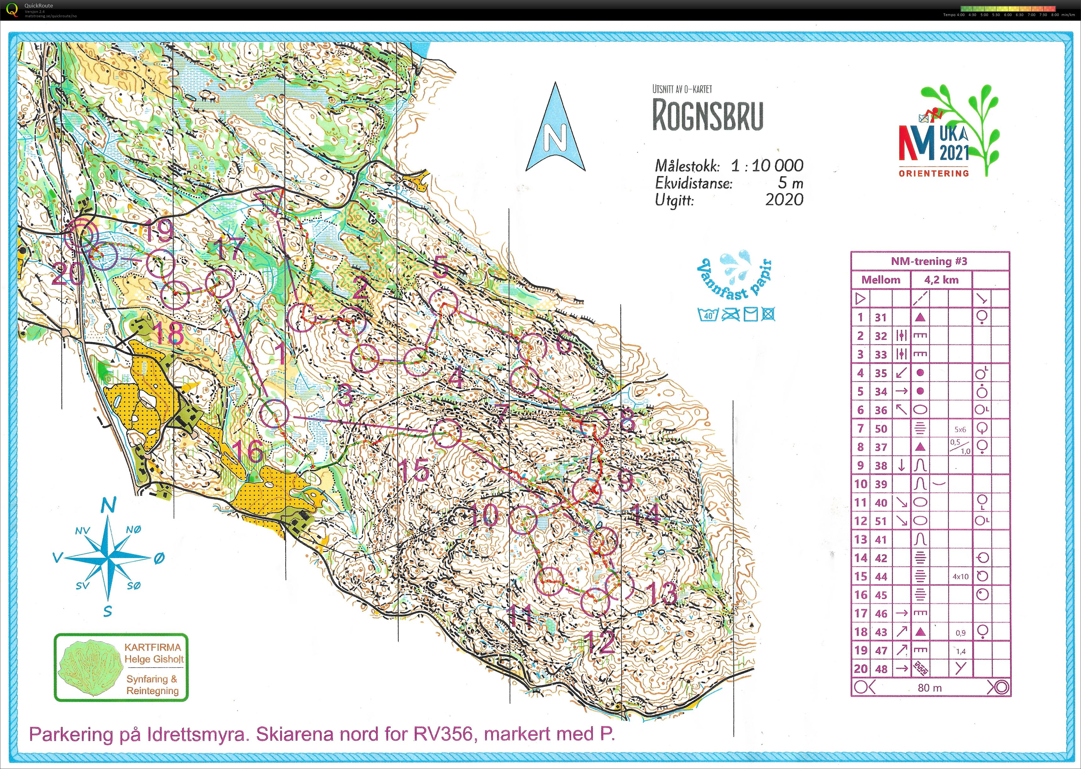 NM-trening mellomdistanse (22-07-2021)