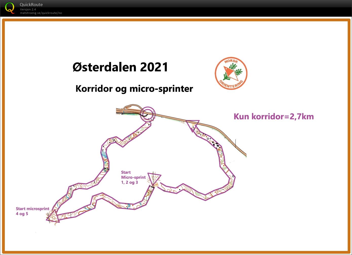 Korridor & microsprinter Halvmilenget (03/08/2021)