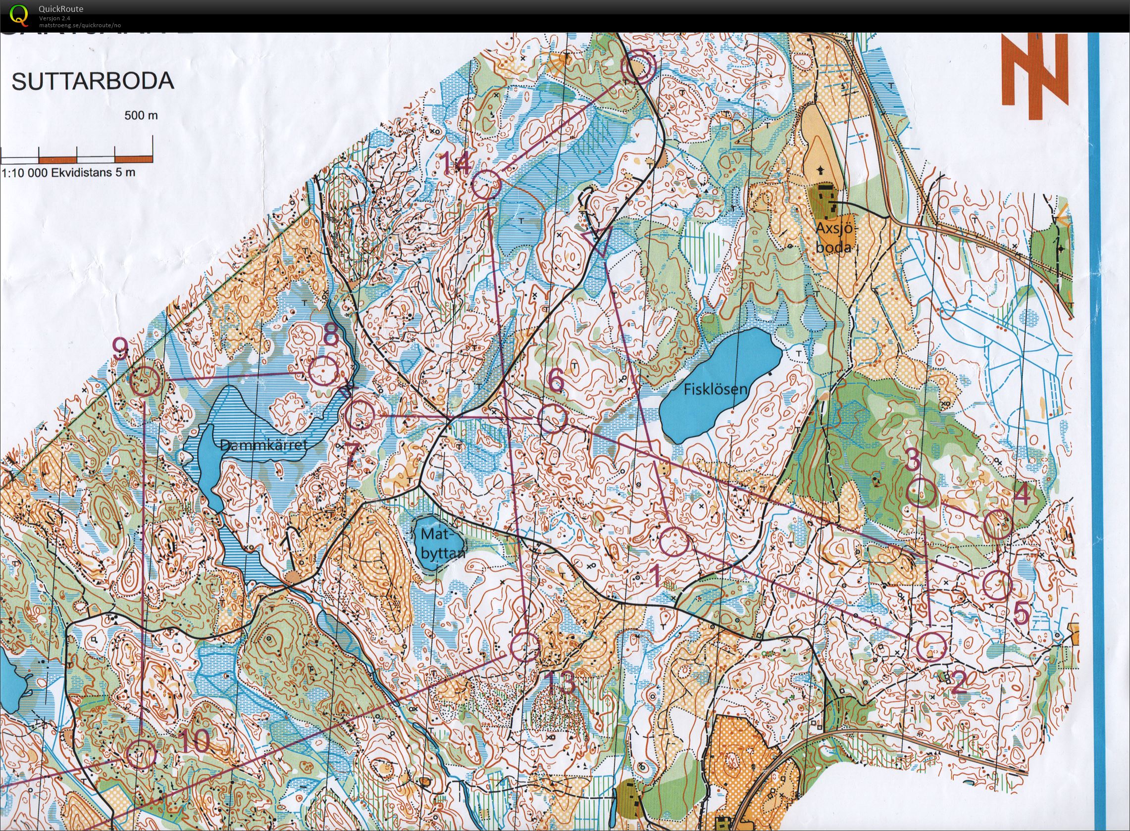 Tiosamling #3 - Nattøkt Borgartjärn (2021-11-05)