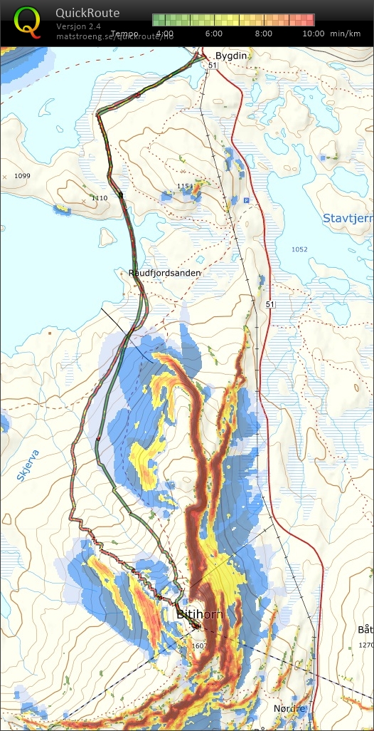 Rando til Bittihorn med Fjellsportgruppa i DNT (2023-04-16)
