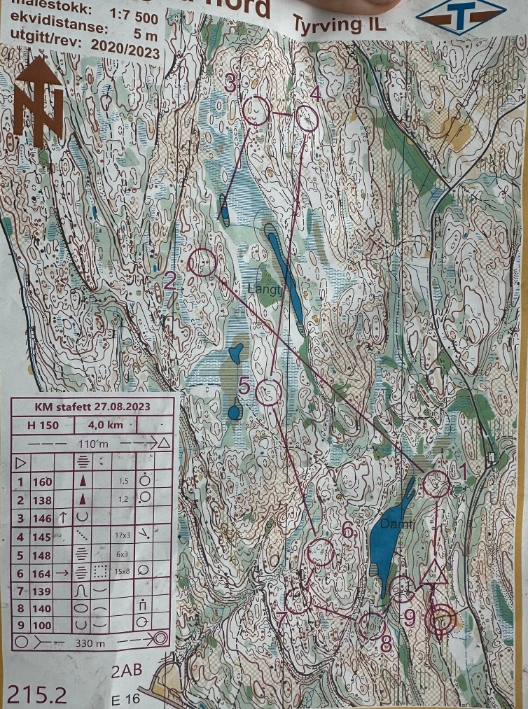 KM stafett. Østfold, Buskerud, Akershus og Oslo (27-08-2023)