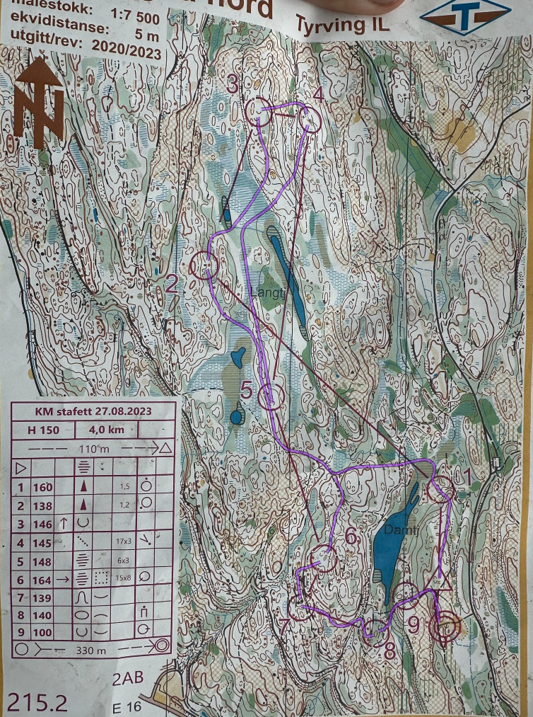 KM stafett. Østfold, Buskerud, Akershus og Oslo (27.08.2023)