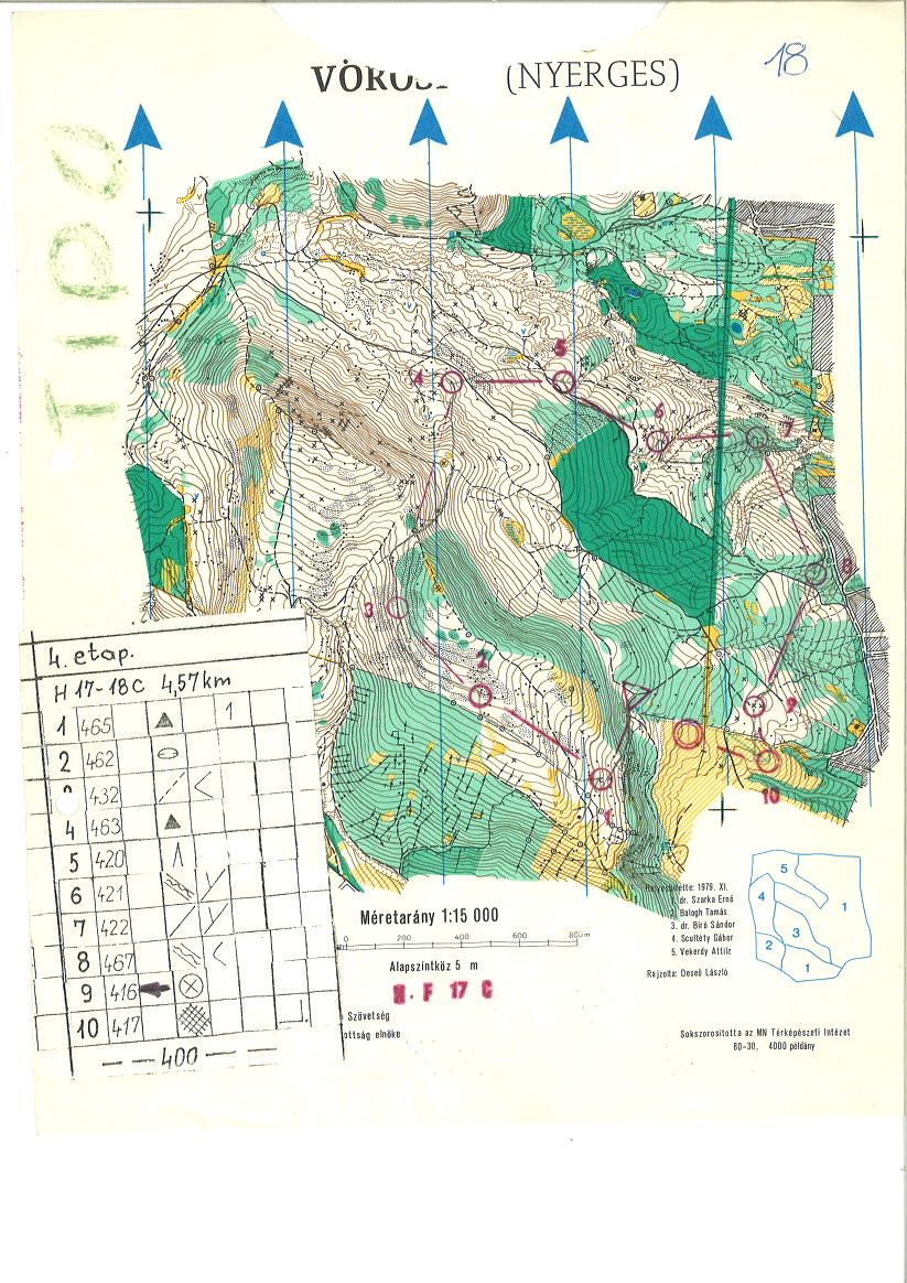 Hungária kupa 1980 4. nap  (19.08.1980)