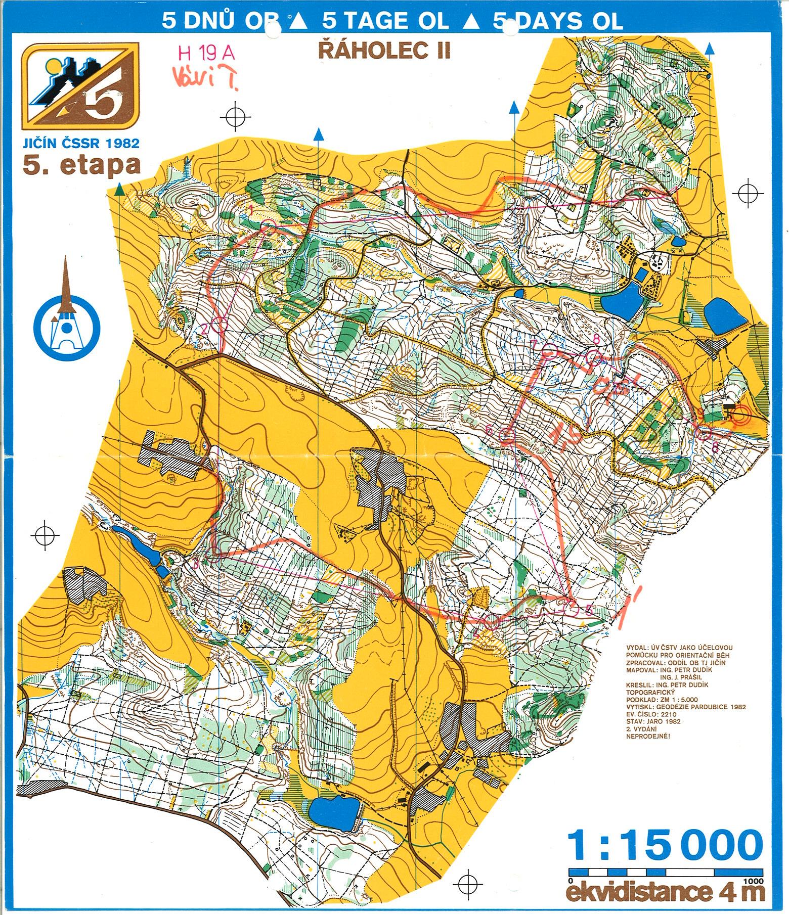 Jicin 5 DNU OB - 5. Etapa  (08-08-1982)