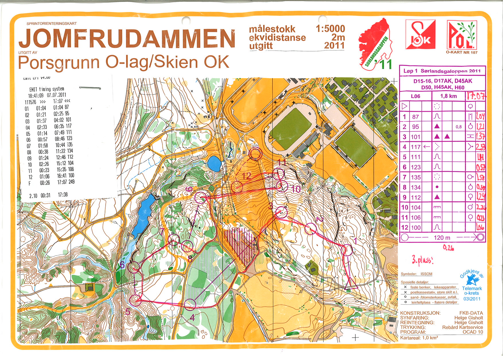 Sørlandsgaloppen (07-07-2011)