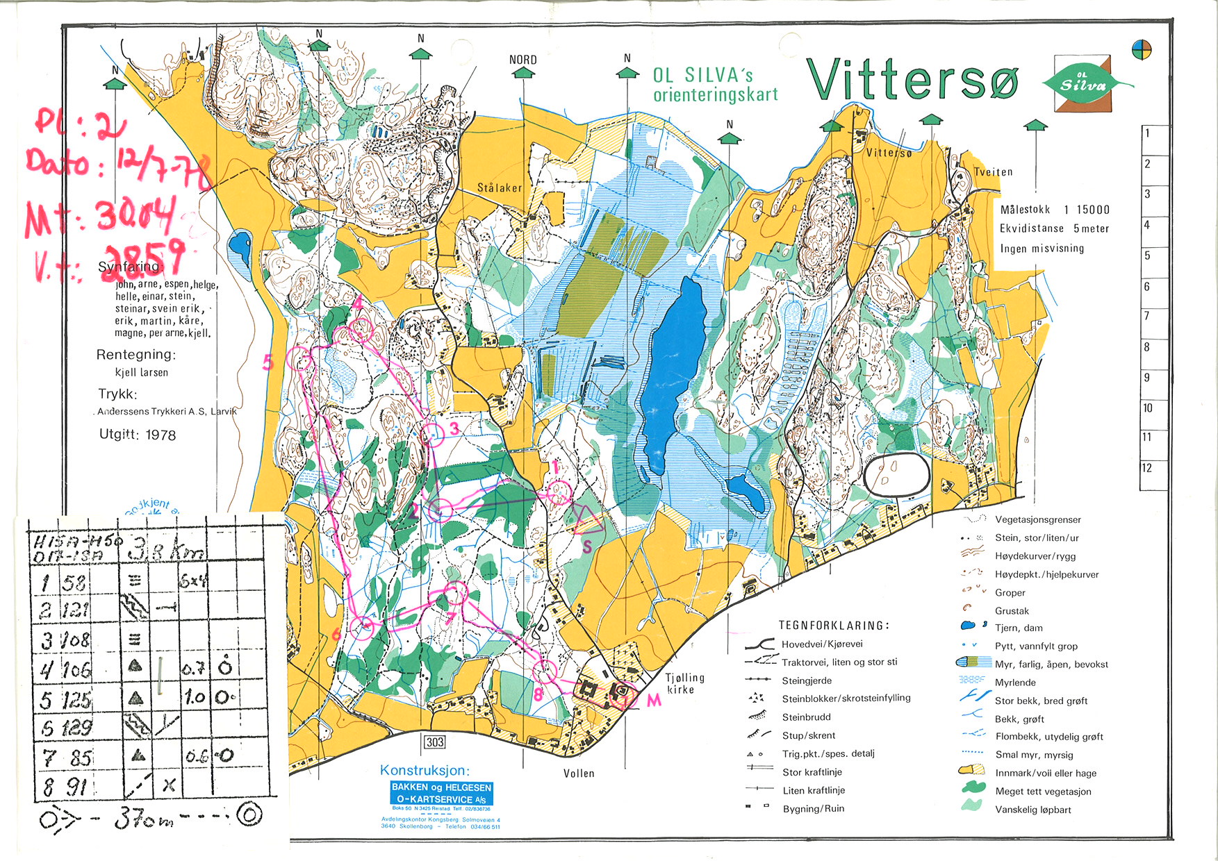 Sørlandsgaloppen 1978 (1978-07-12)