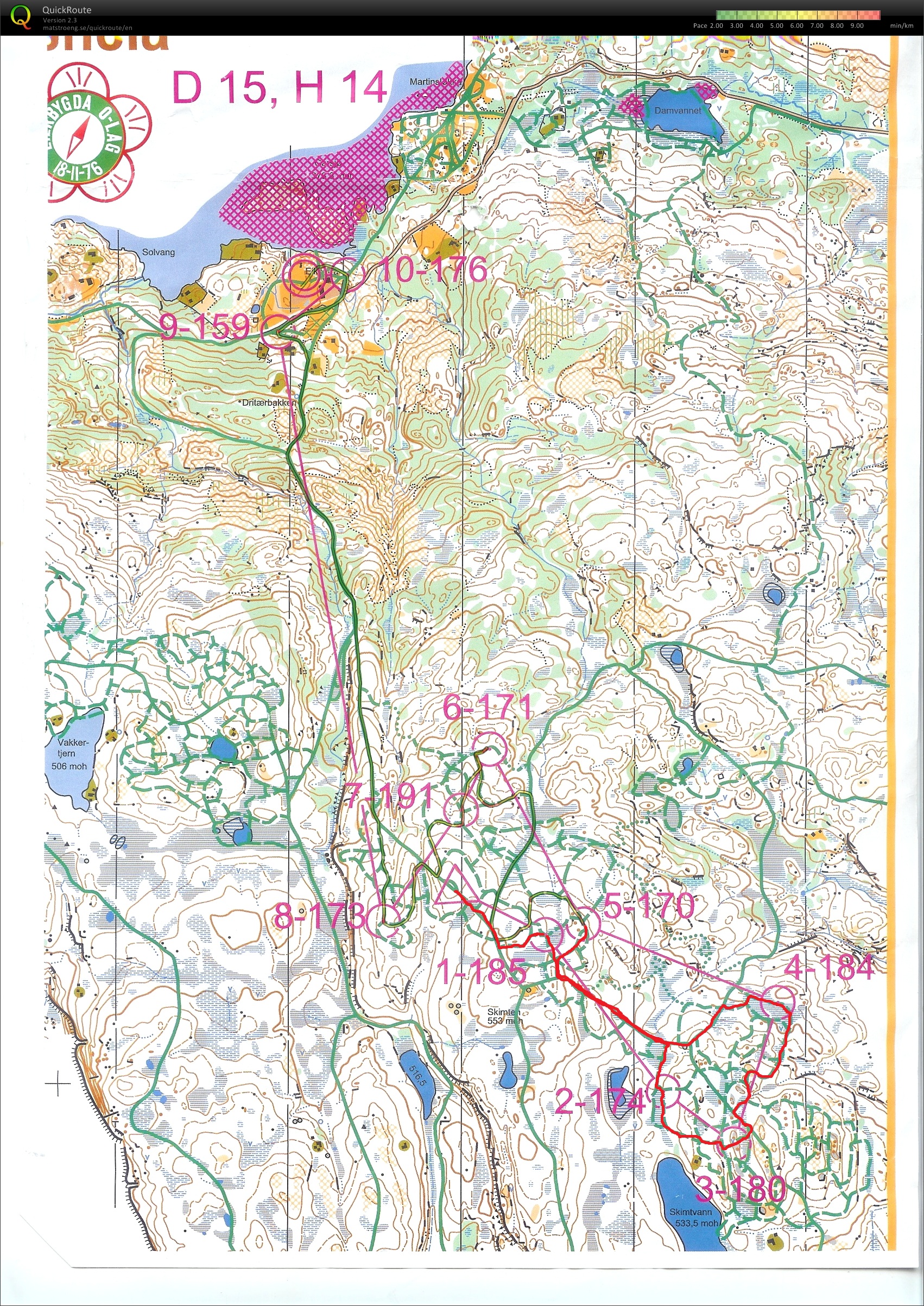 Hovedløpet Ski-O 2012 (2012-01-29)