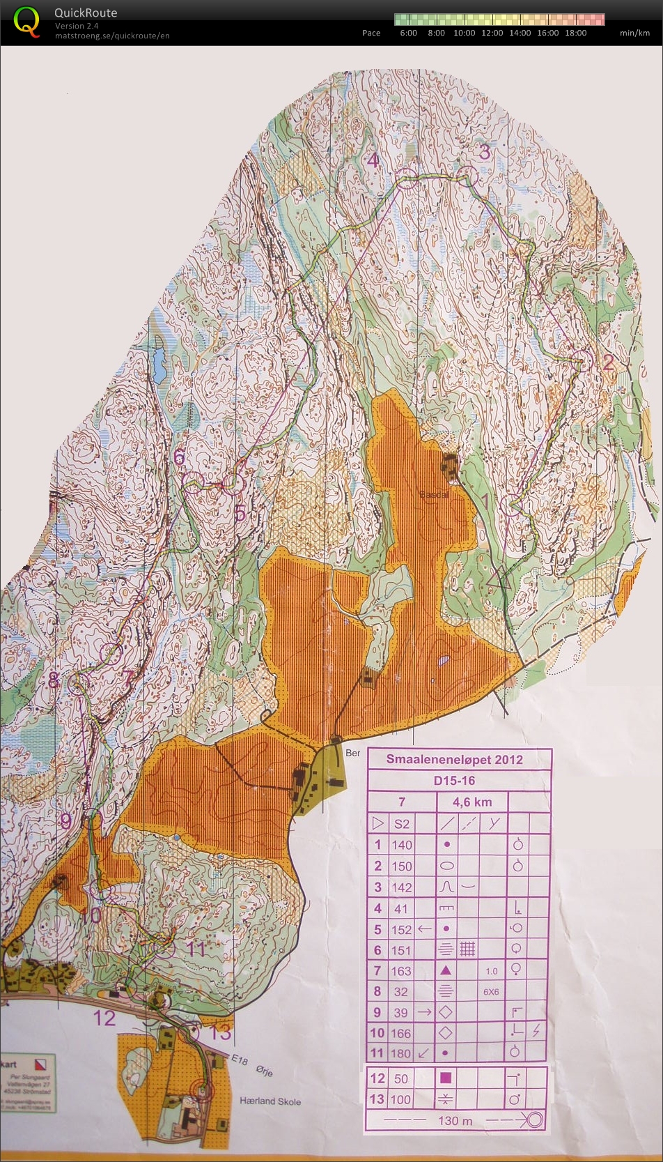 Smaaleneneløpet  D 15-16 (29.04.2012)