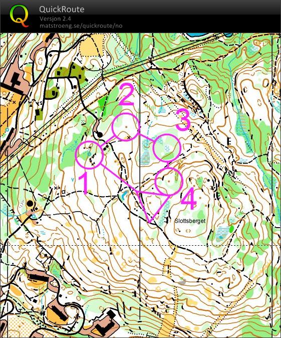 Trening O-intervall kart 3 (2012-07-17)