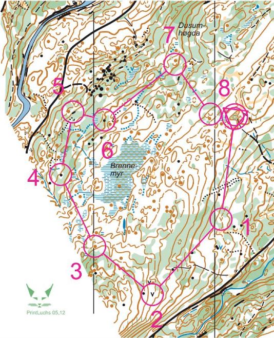 KOL - Sommertreninger løype 1 (22-07-2012)