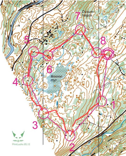 KOL - Sommertreninger løype 1 (2012-07-22)