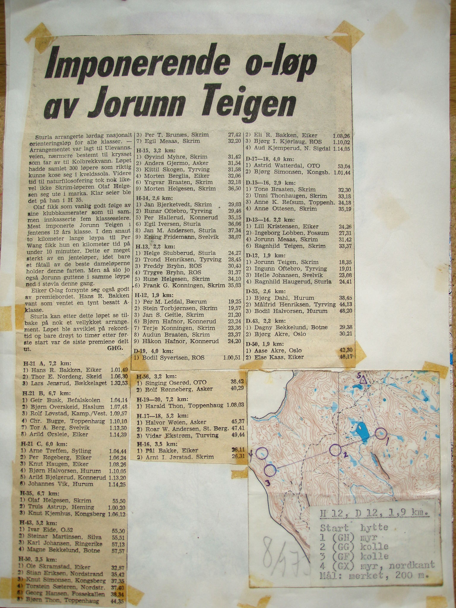 Nasjonalt løp (08/09/1973)