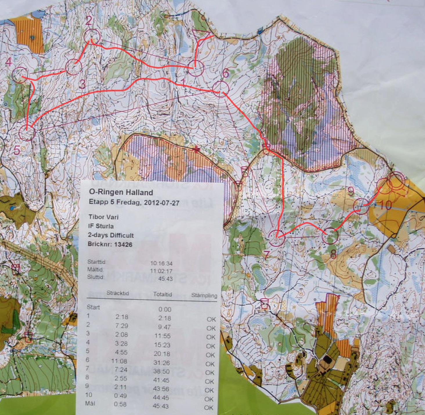 O-ringen 2Days Diff. 2 (27.07.2012)