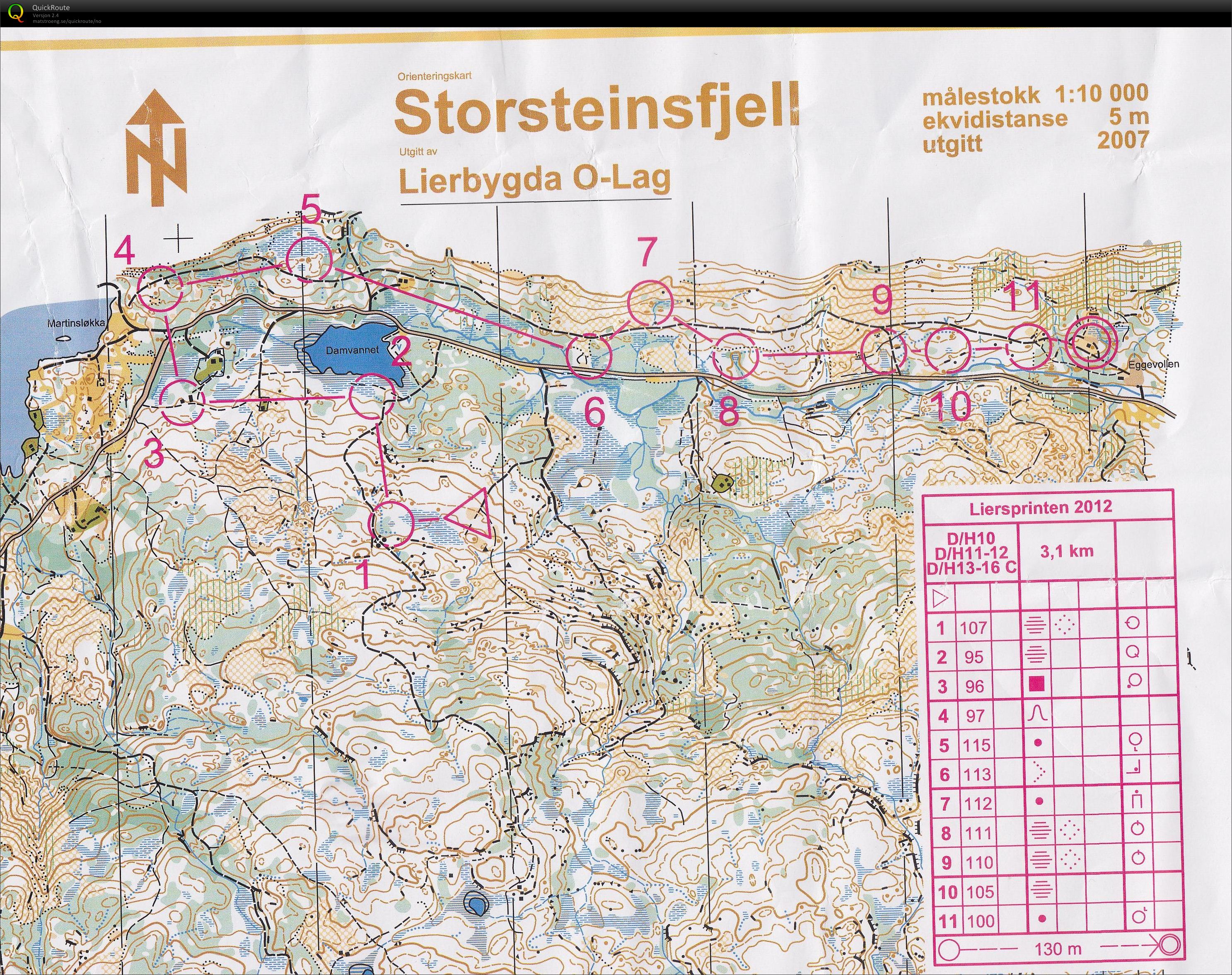 32 - Liersprinten H11-12 #1 av 7 (2012-09-23)