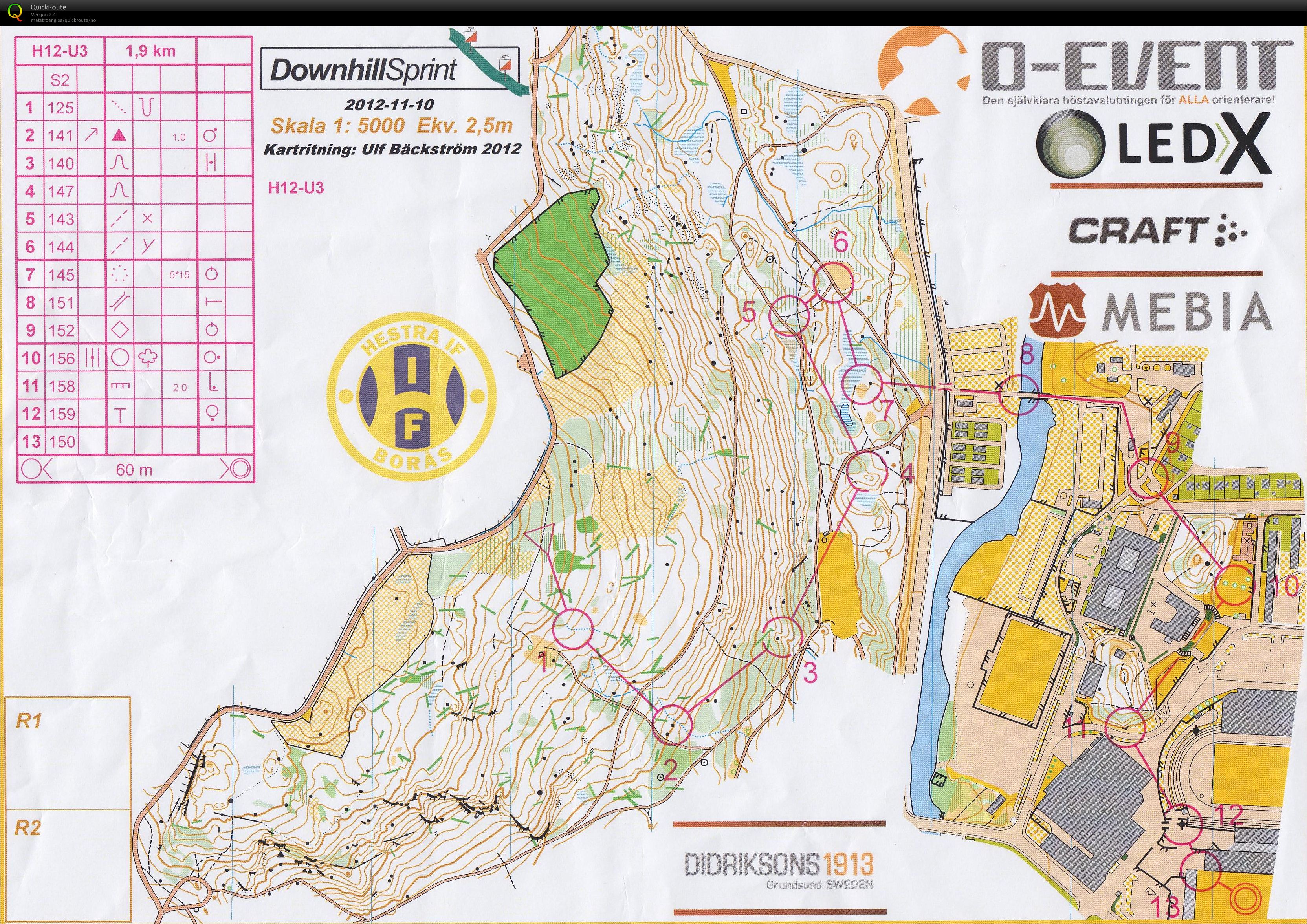 39 - Downhillsprint Sverige (10/11/2012)