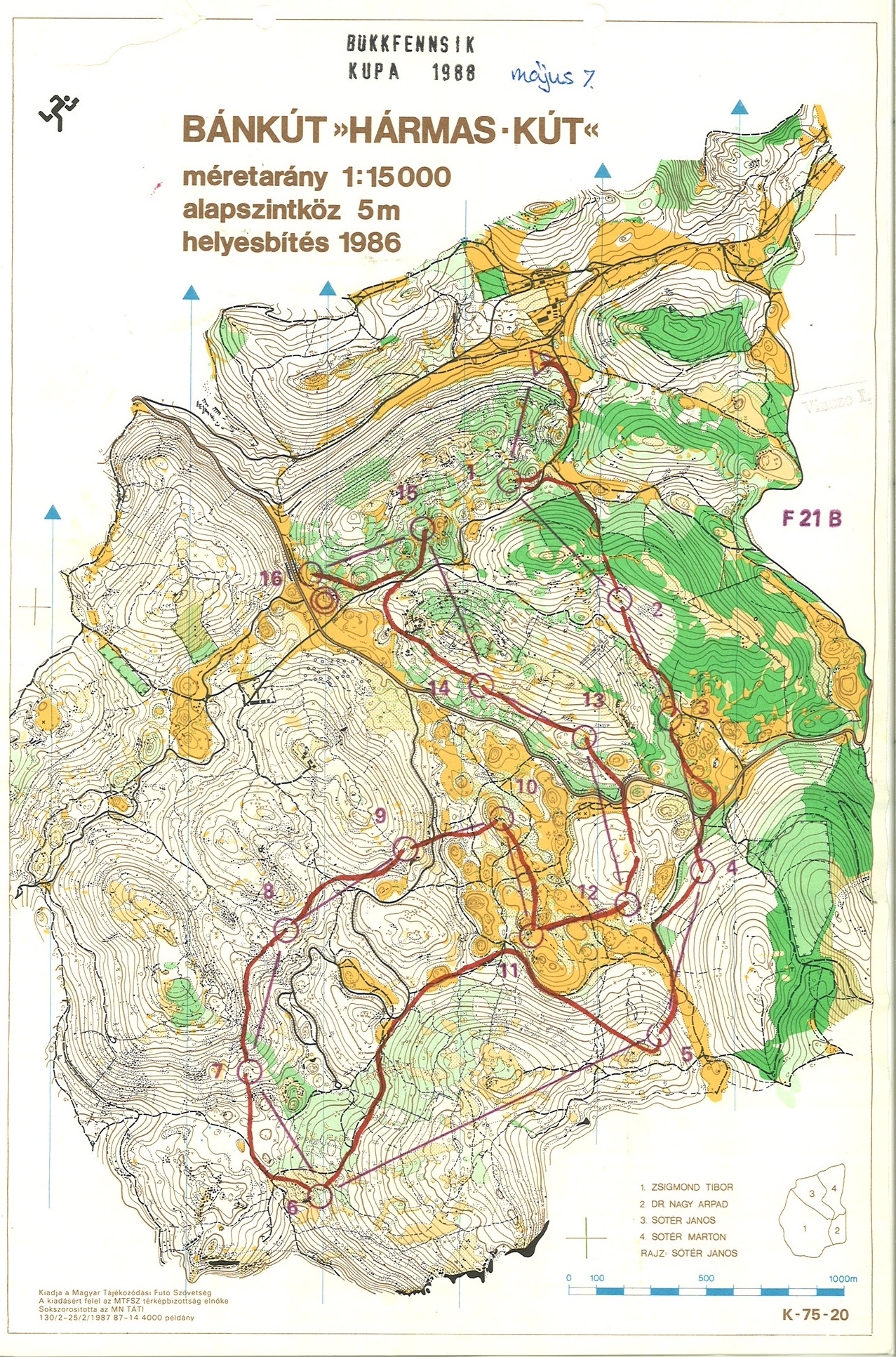 Bükkfennsik kupa (07/05/1988)