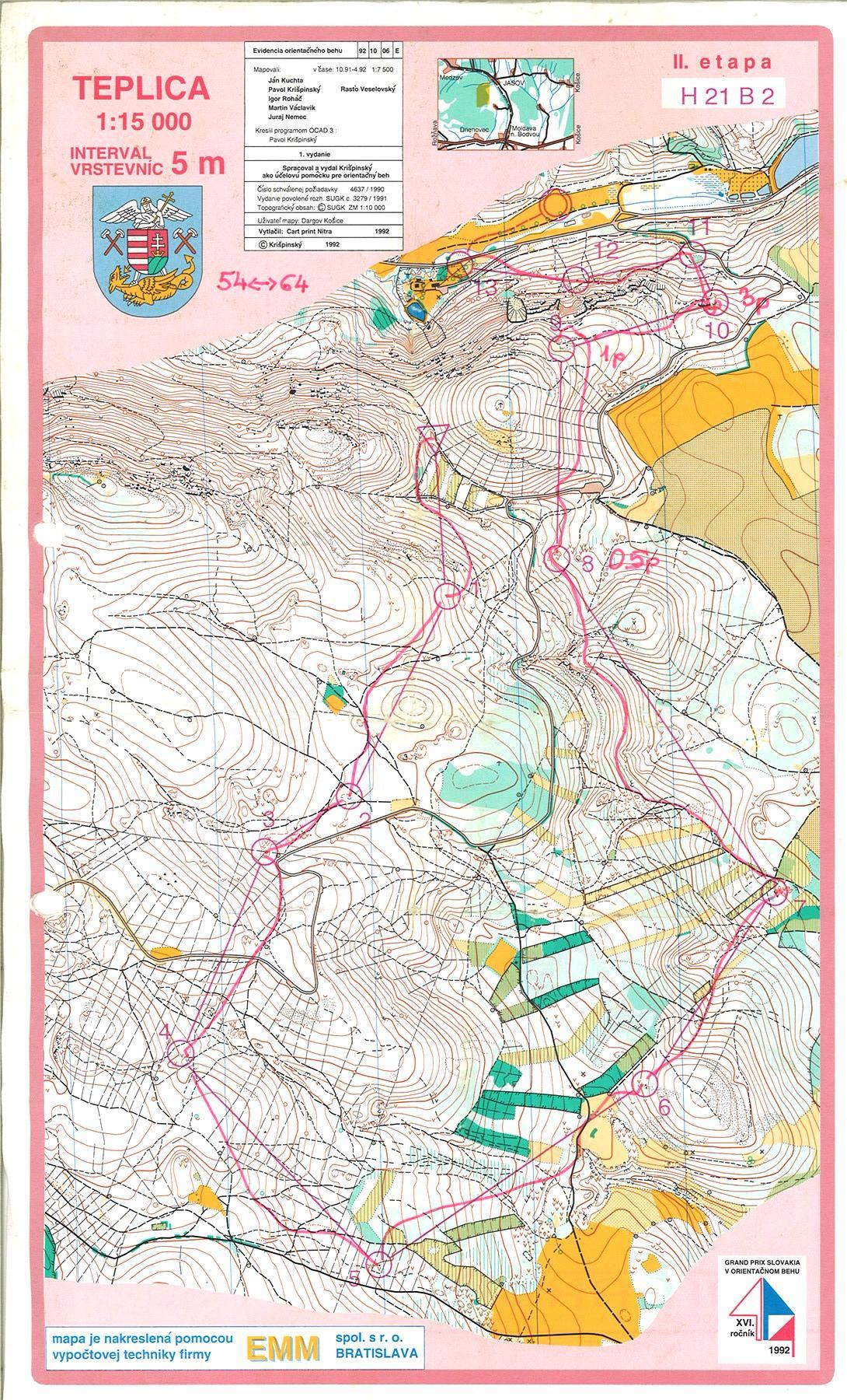 Grand Prix Slovakia etappa 2 (23.07.1992)