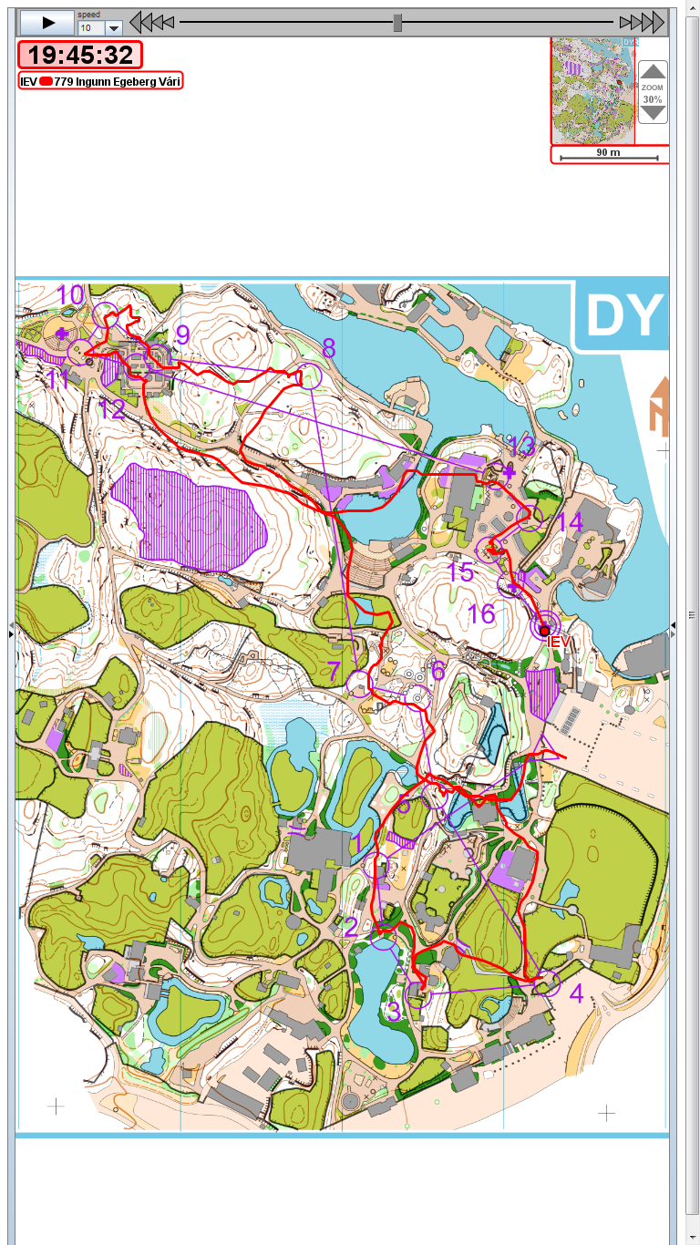 O-festivalen sprint D17-18E (2013-06-21)