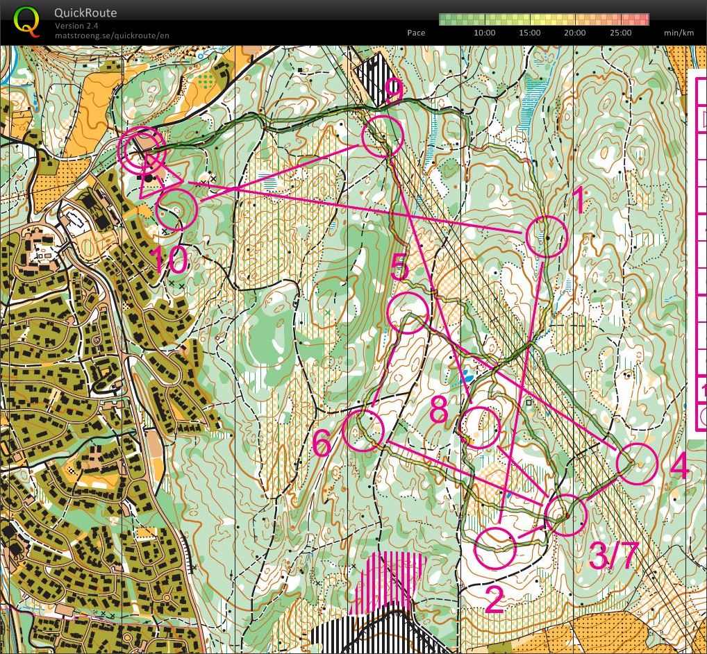 O-trening grøstadmarka (04/06/2013)