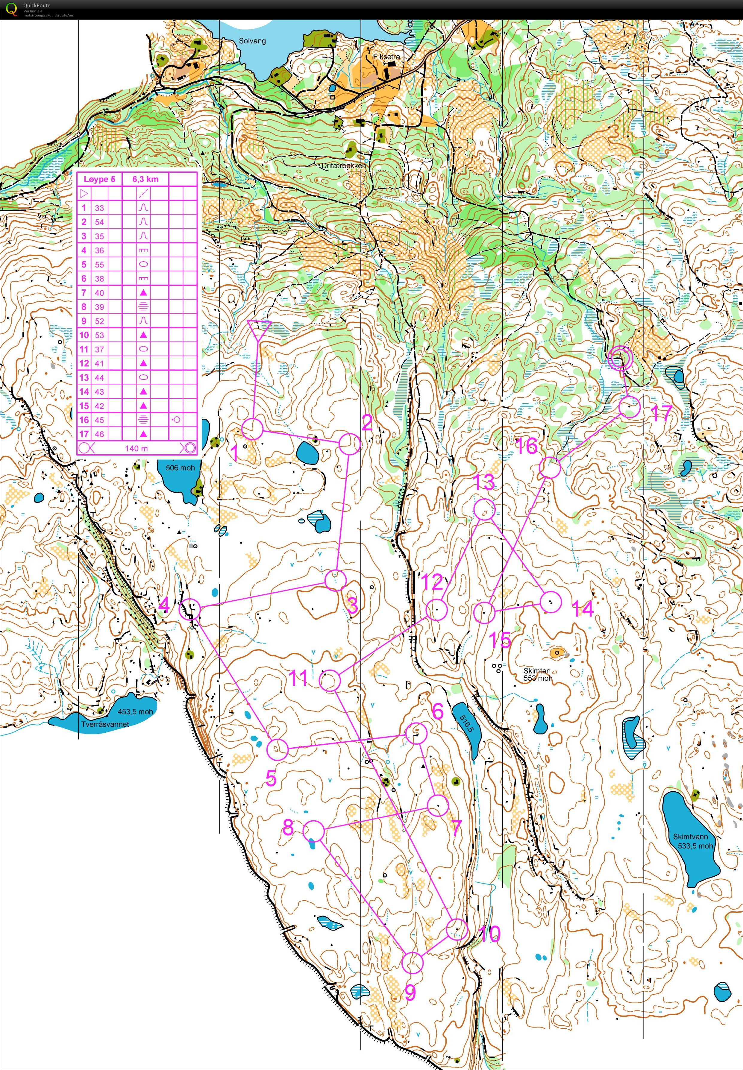 O-trening martinsløkka (11.06.2013)