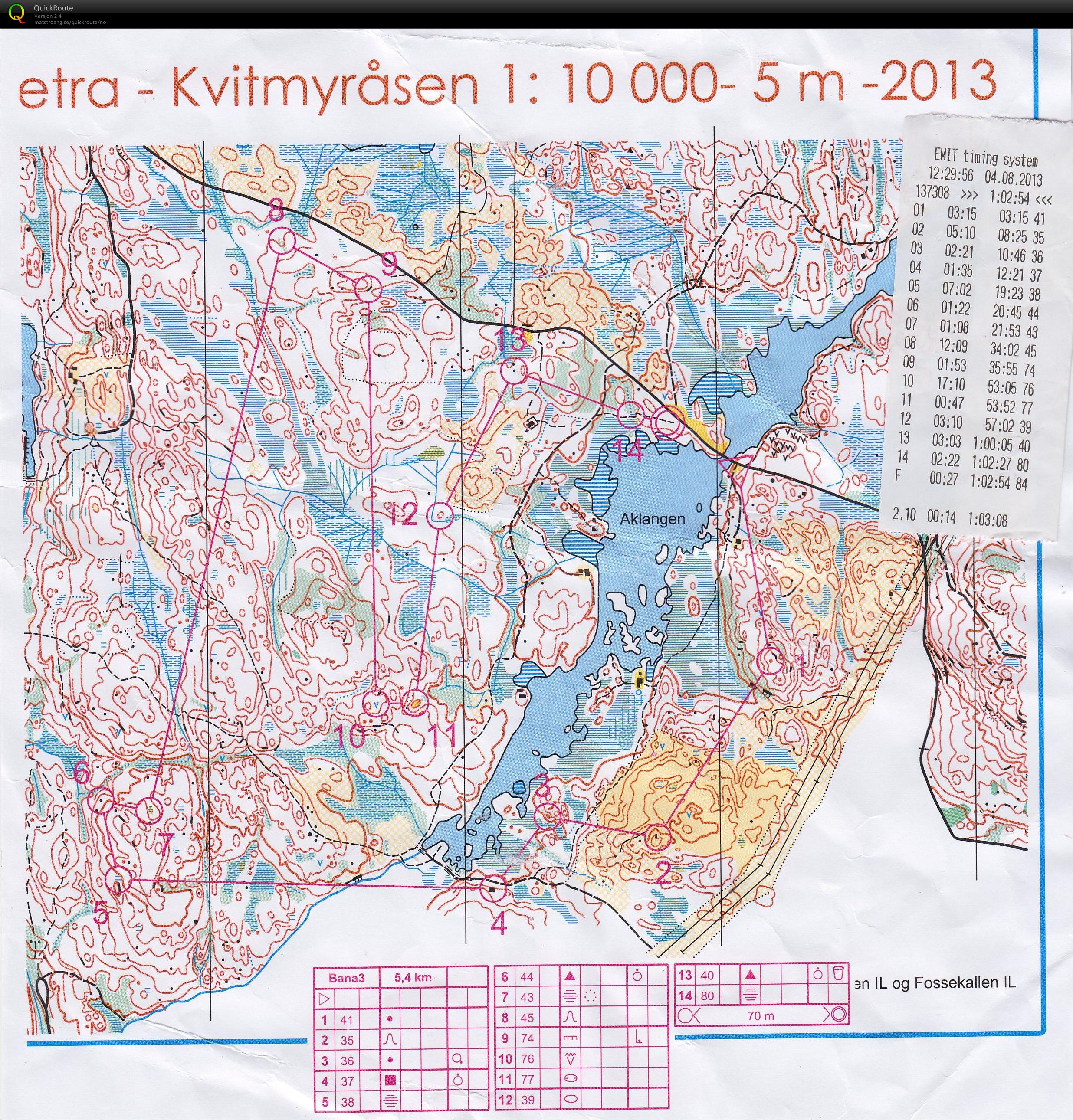 Holleia Høstløp H40 (04-08-2013)