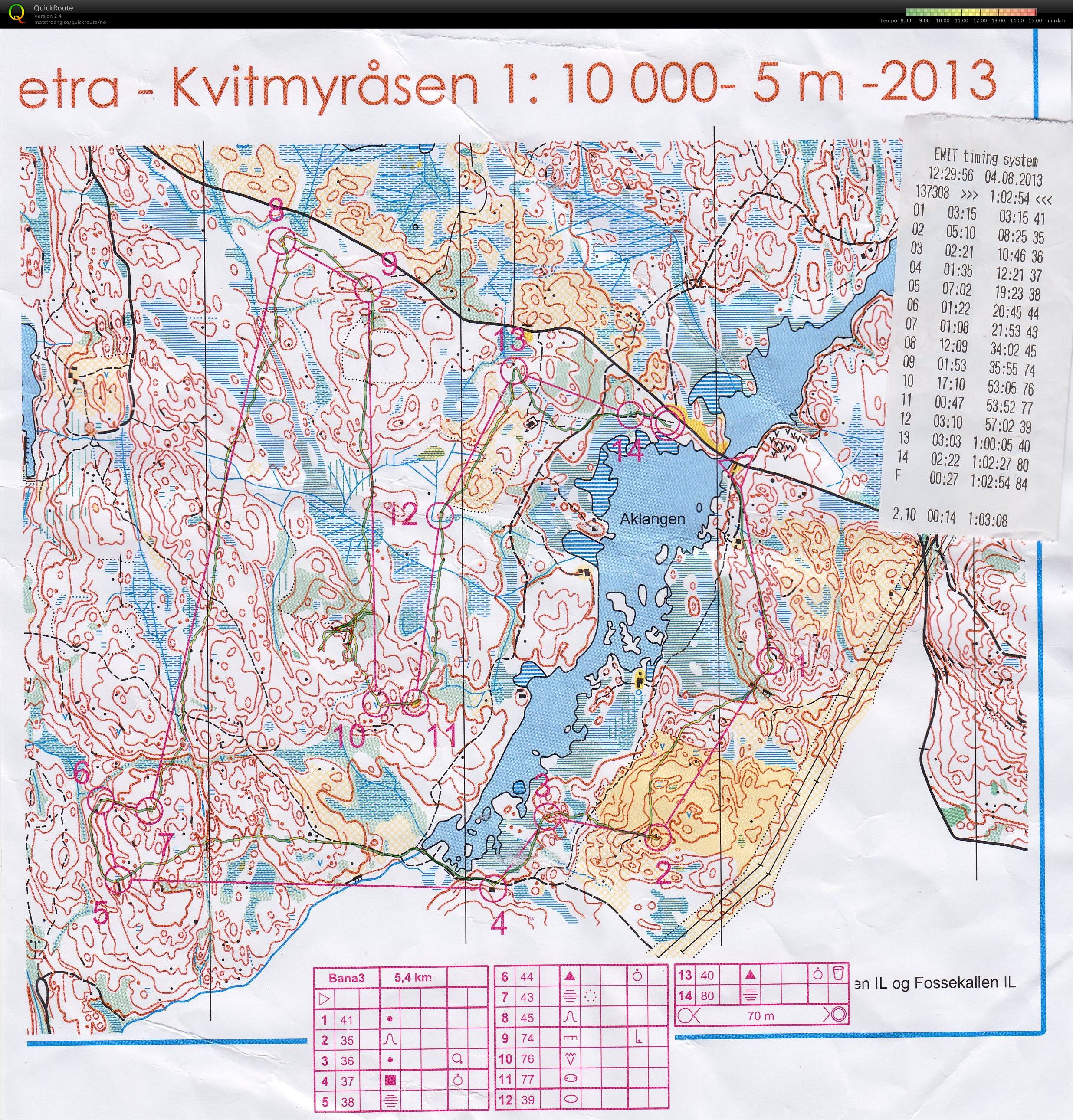 Holleia Høstløp H40 (04.08.2013)